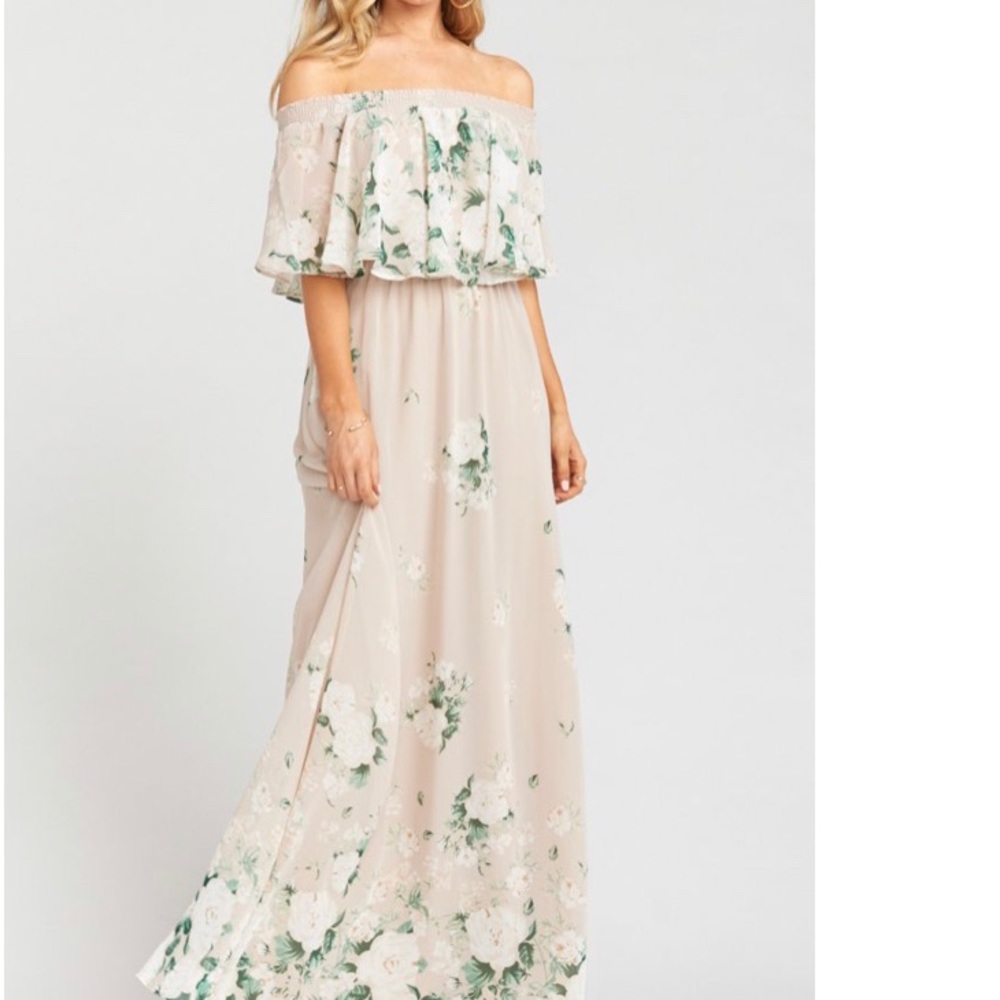Show me your MuMu- hacienda maxi dress